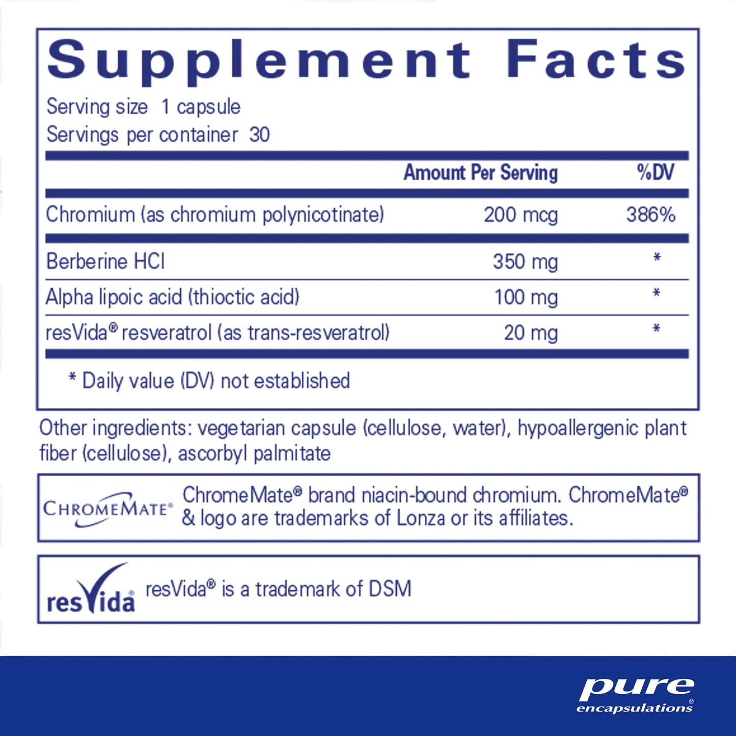 Pure Encapsulations Metabolic XTRA