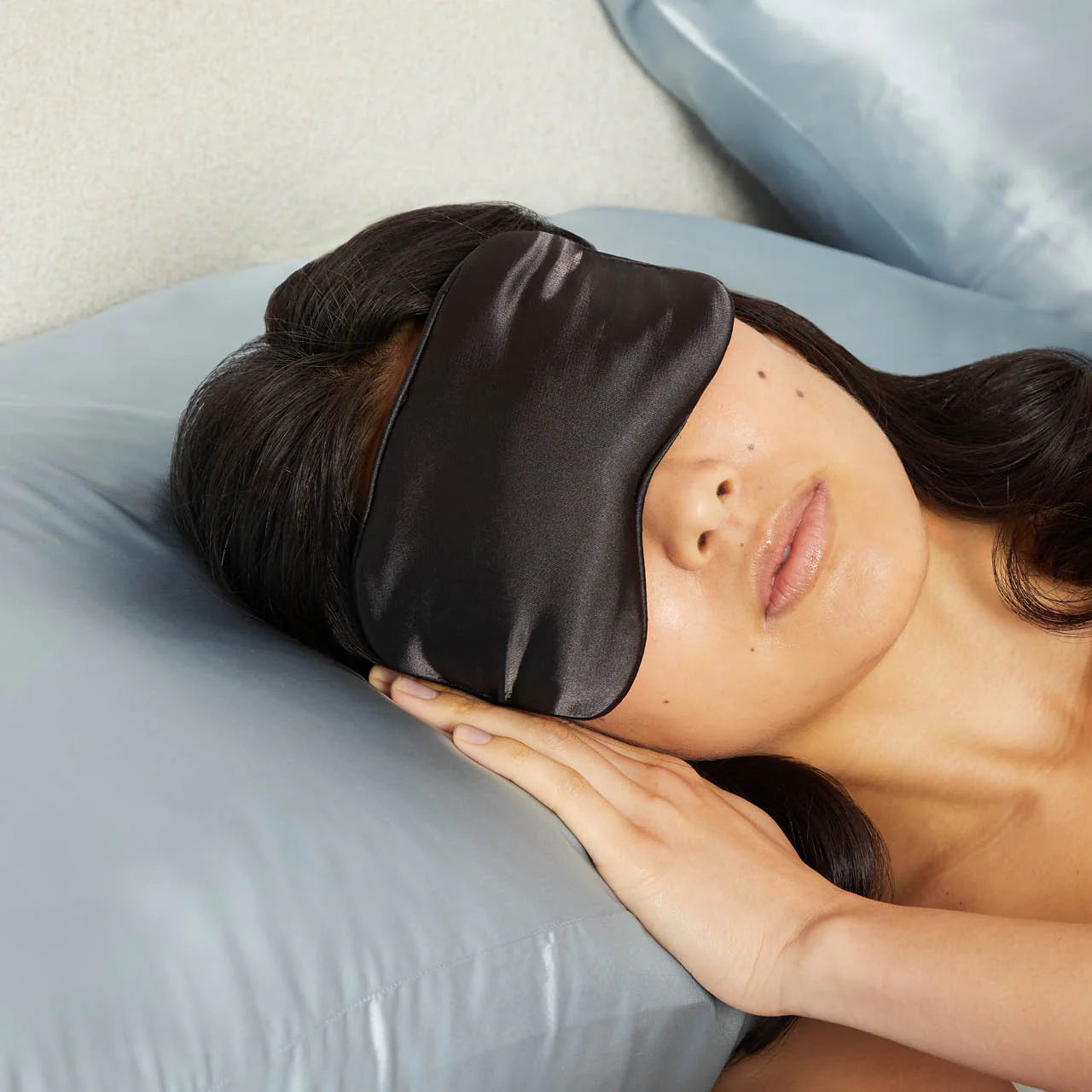 Kitsch Weighted Eye Mask- Satin Lavender