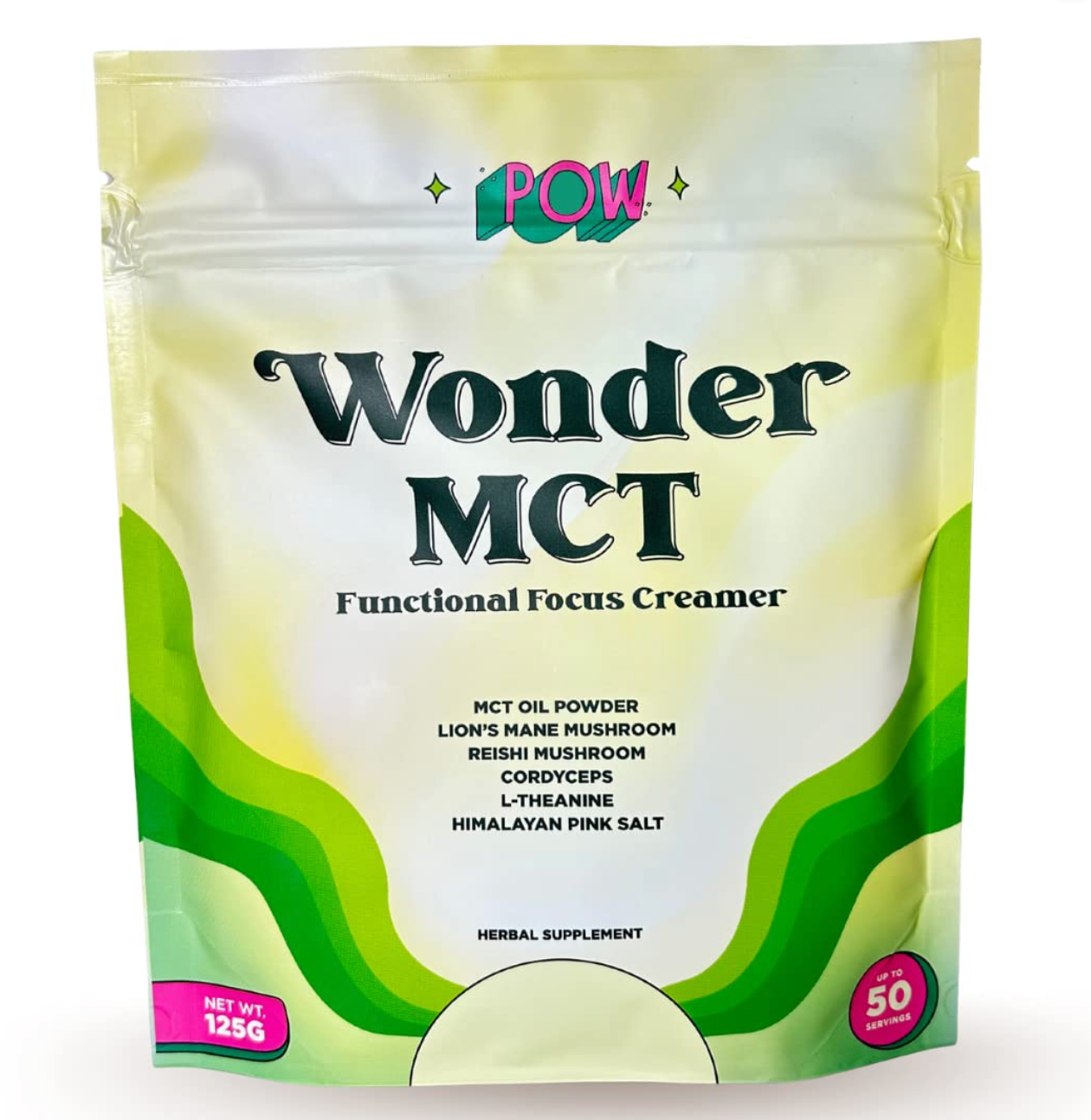 Wonder MCT | Mushroom MCT Coffee Creamer, 50 Servings