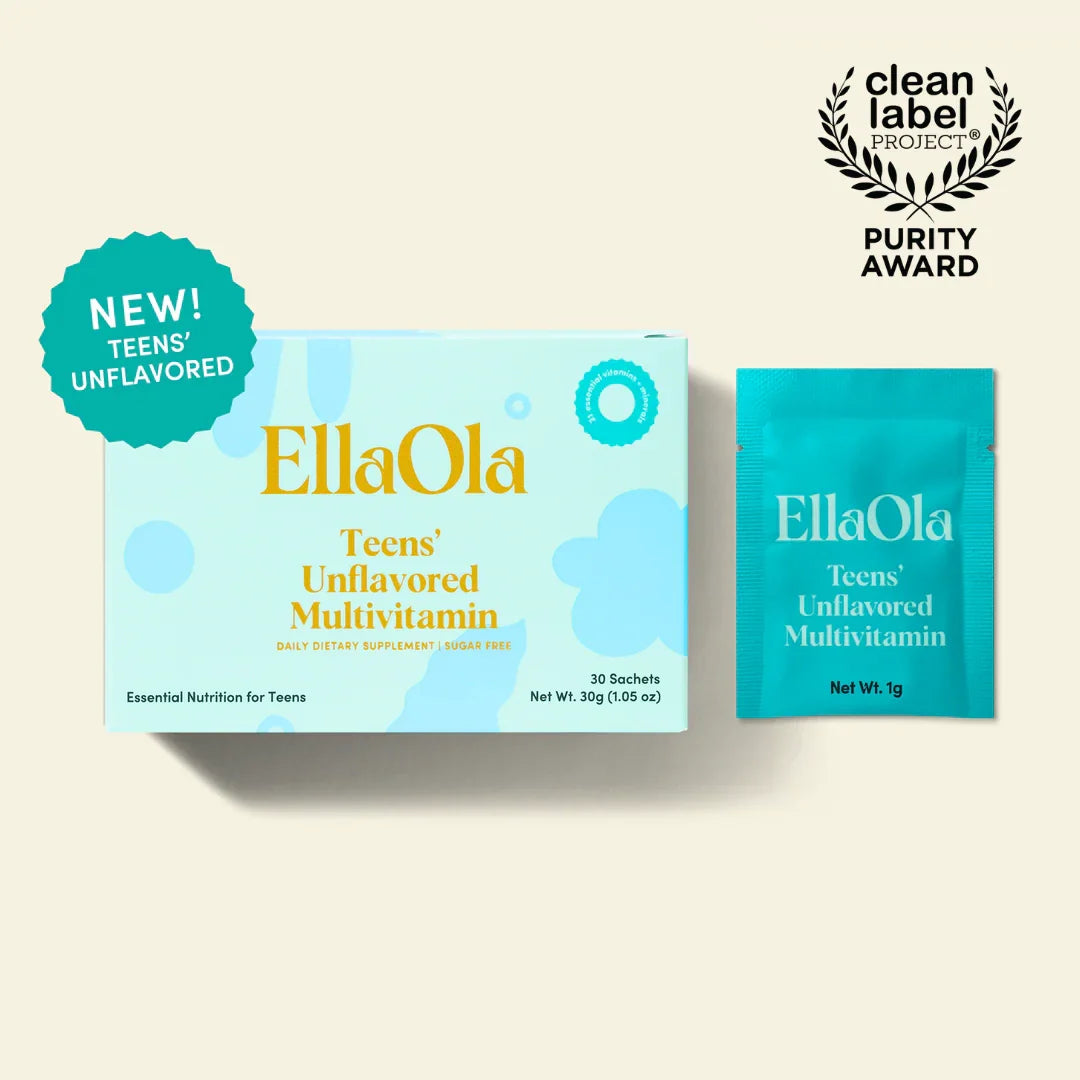 Ella Ola Teens' Unflavored Multivitamin