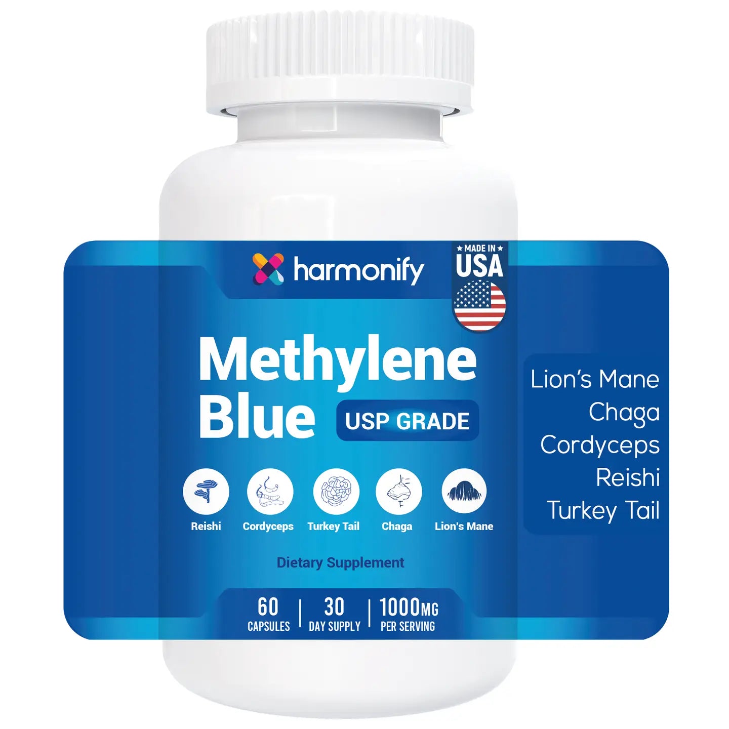 Harmonify Methylene Blue Capsules