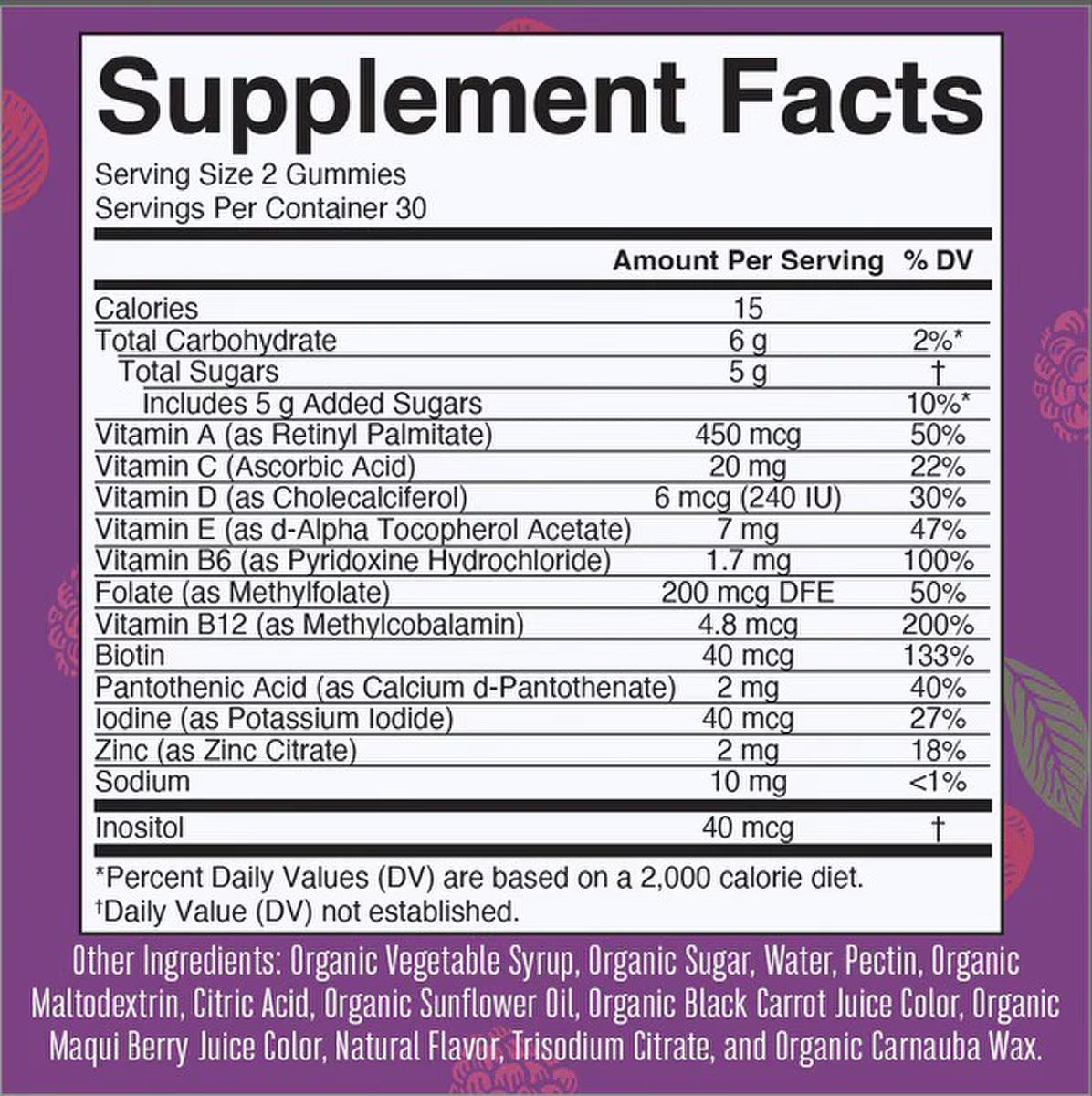 Mary Ruth's Organic Men's Multivitamin Gummies