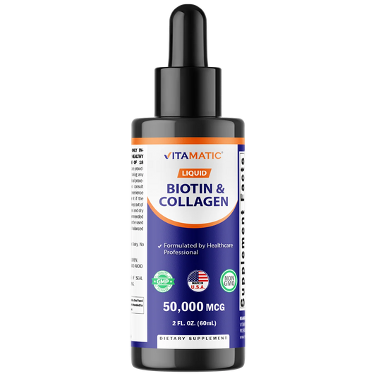 Vitamatic Liquid Biotin Collagen 2oz