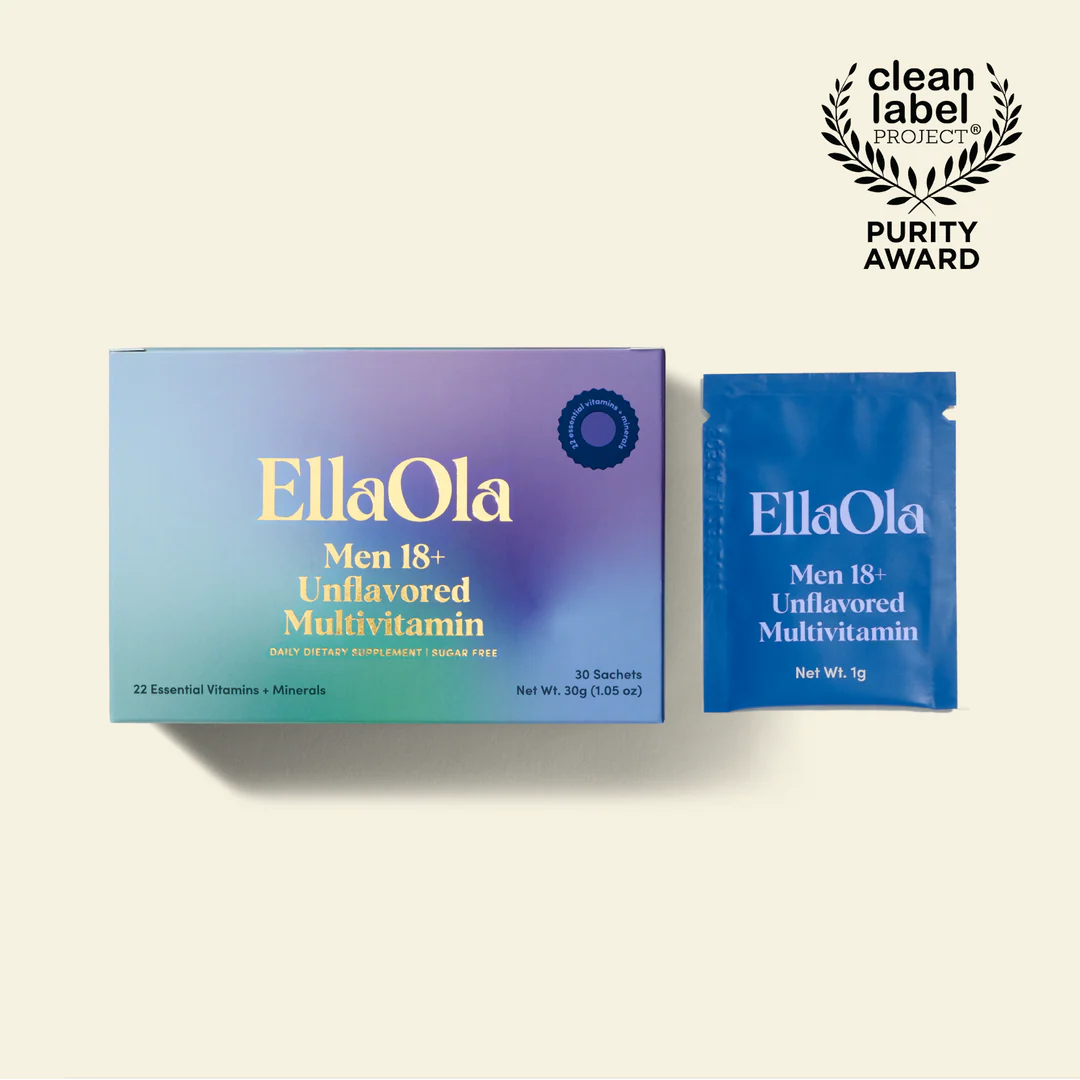 Ella Ola Men's Unflavored Multivitamin
