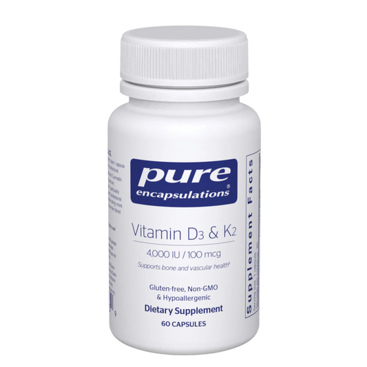 Pure Encapsulations Vitamin D3 and K2