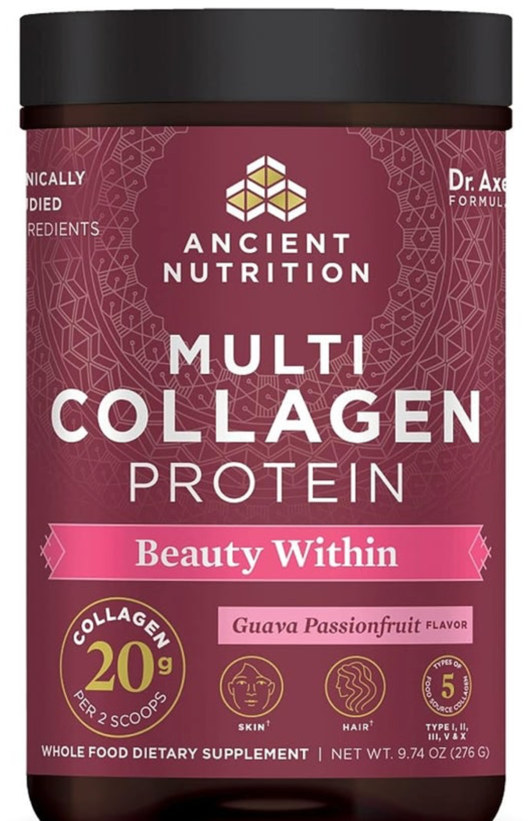 Ancient Nutrition Collagen Protein - Guava Passionfruit