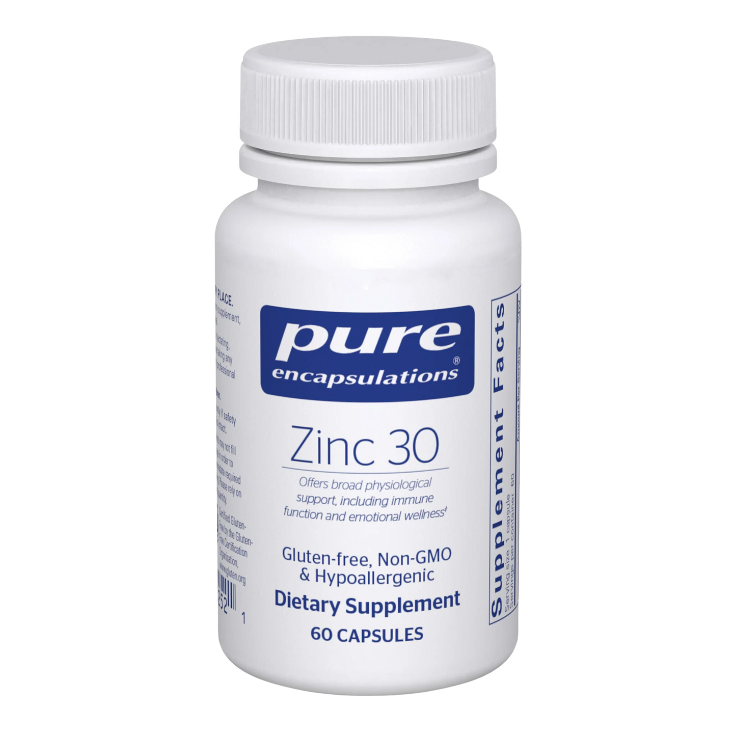 Pure Encapsulations Zinc 30